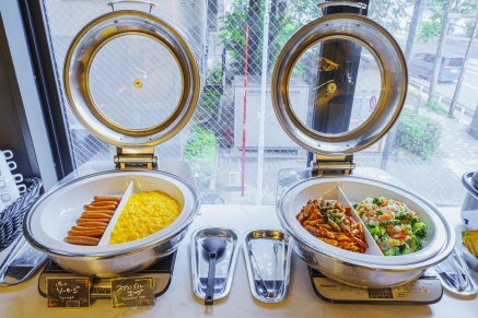 エスペリアイン日本橋箱崎の朝食ビュッフェ